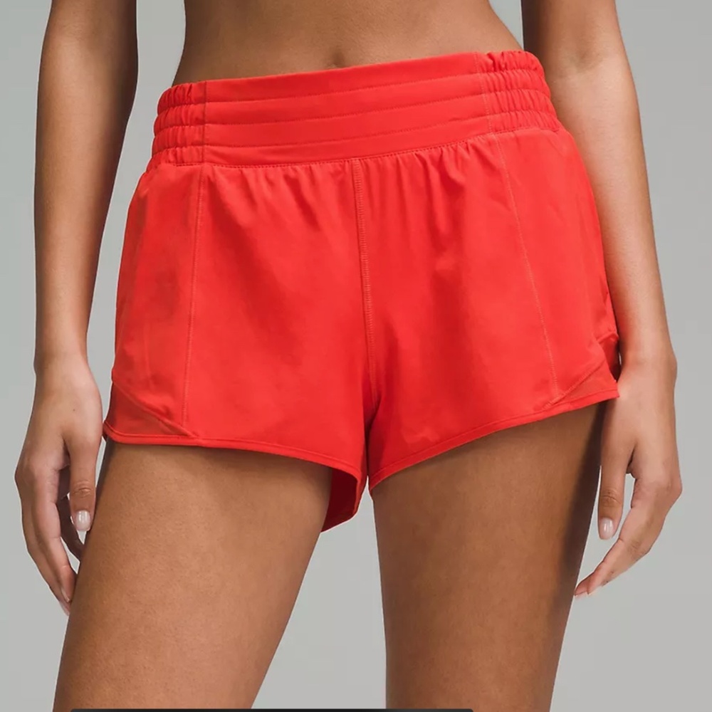 Lululemon Hotty Hot High Rise Lined Shorts